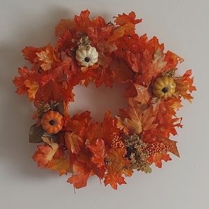 Handmade "Fiery Fall" Fall Wreath